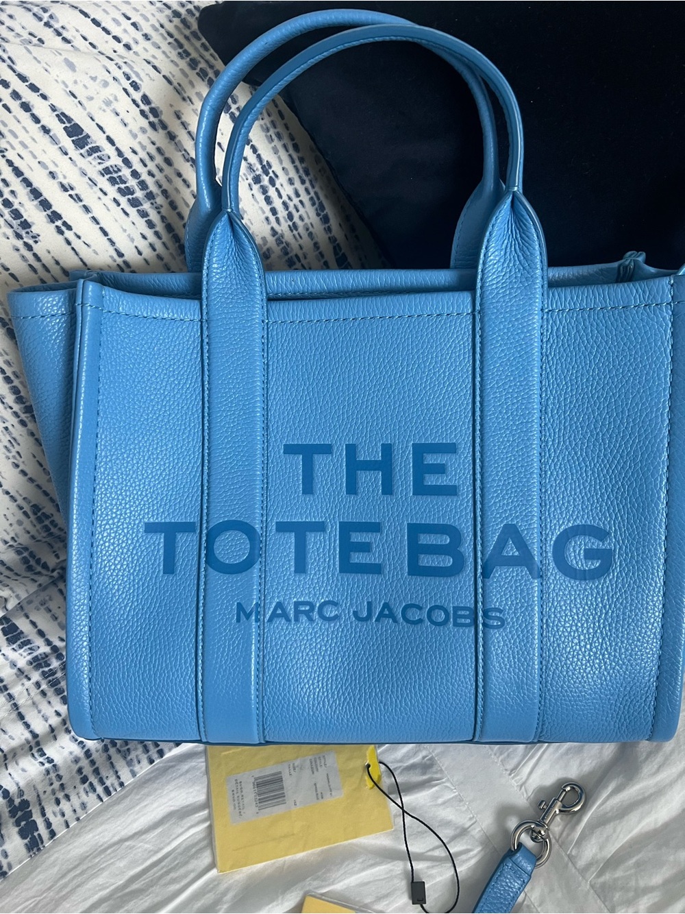Marc Jacobs the tote bag spring blue / Carolina blue